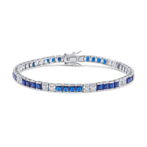 Katy Bracelet (Sapphire/White)