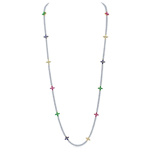 Flo Necklace (Multi-Colour)