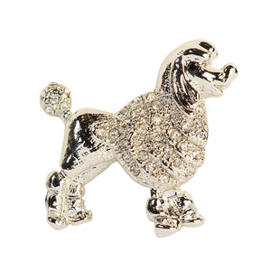 Poodle Brooch