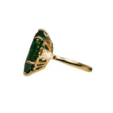 Geneva Ring (Emerald/Gold)