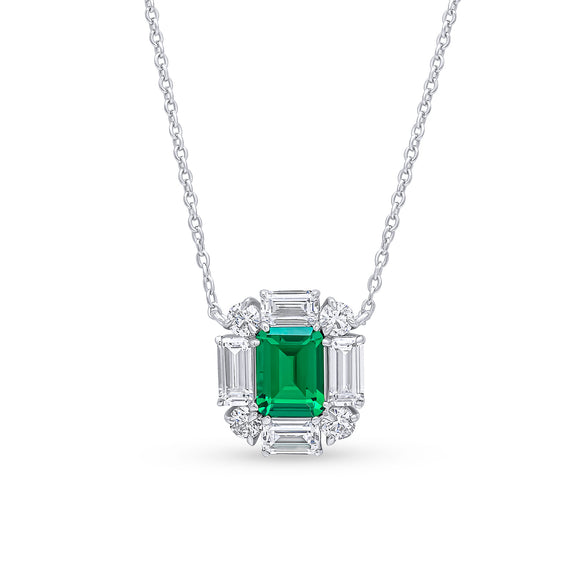 Gillian Pendant (Emerald)