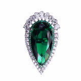Lotus Ring (Emerald)