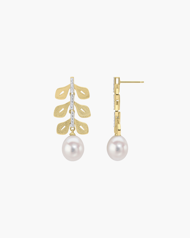 Autumn Pearl Earrings