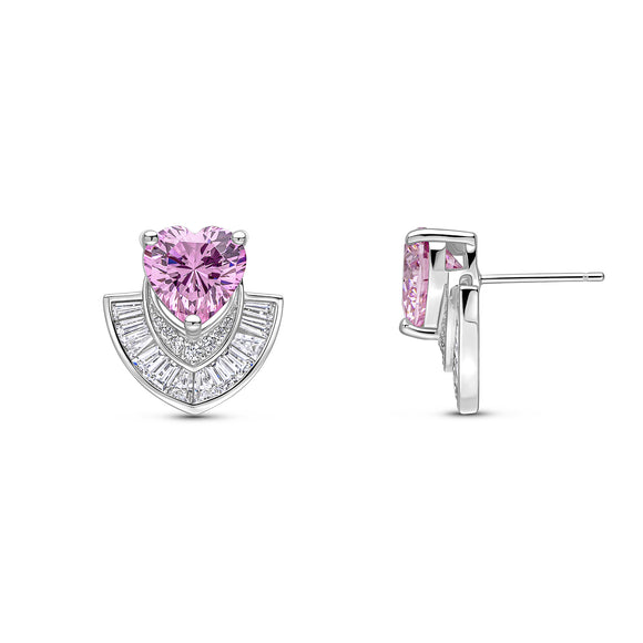 Freya Earrings (Pink)