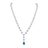 Geneva Necklace (Aqua)