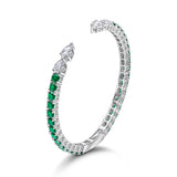 Georgia Bangle (Emerald)