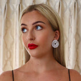 Marie Earrings (All-White)