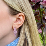 Demi Earrings (Pink)