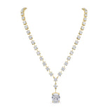 Imelda Necklace (All-White/Gold)