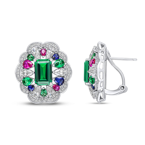 India Earrings (Multi-Colour)