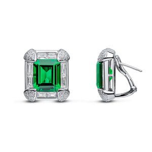 Irena Earrings (Emerald)