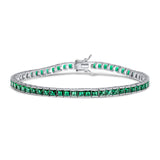 Katy Bracelet (All-Emerald)
