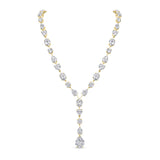 Kesha Necklace (All-White/Gold)