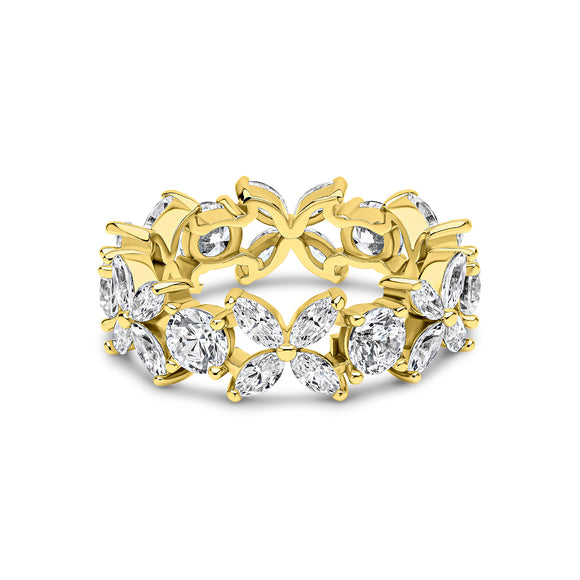 Kitty Eternity Ring (Gold)
