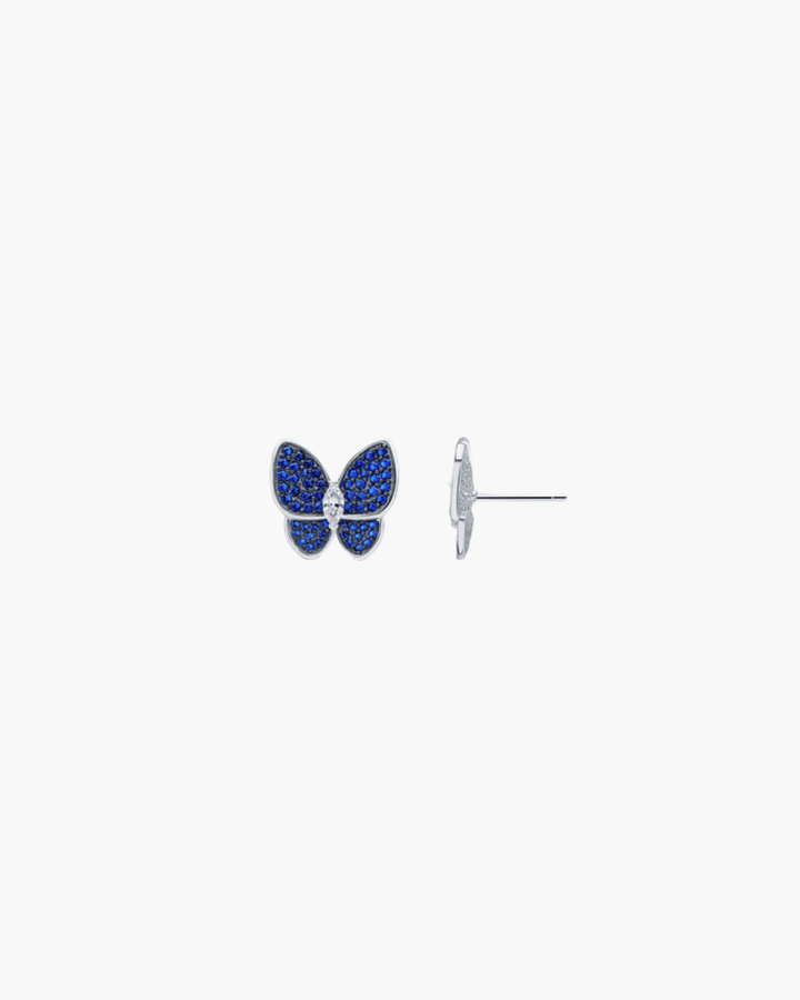 Pavé Butterfly Earrings