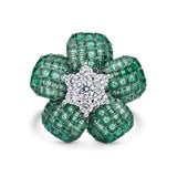 Small Rhoda Ring (Emerald)
