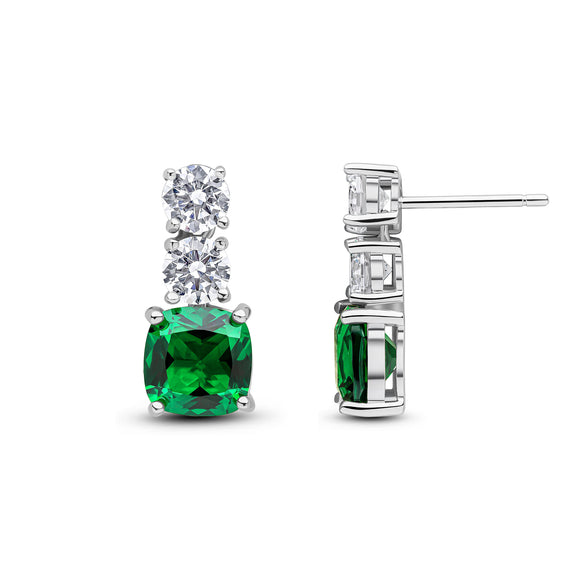 Ruthie Earrings (Emerald)
