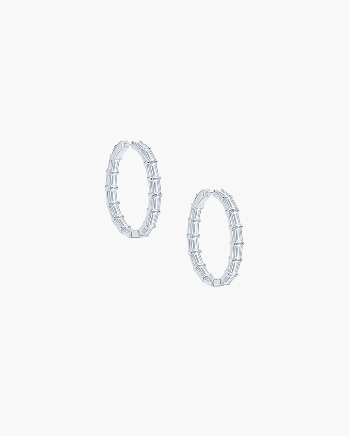 Savoy Hoop Earrings
