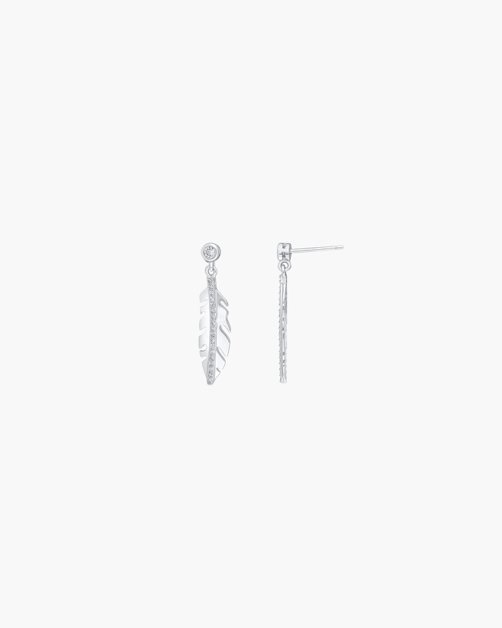 Small Feather Earrings