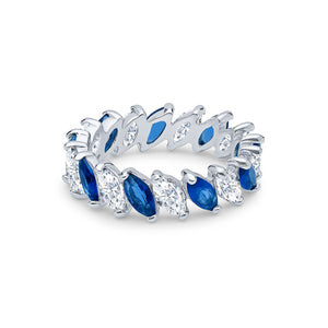 Demeter Eternity Ring (Sapphire)