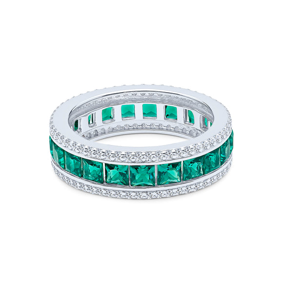 Anna-lisa Eternity Ring (Emerald)
