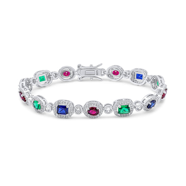ANNA-J　天然石 Anna Bracelet (Multi/Dark) – C I R O