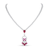 Astra Necklace (Ruby)