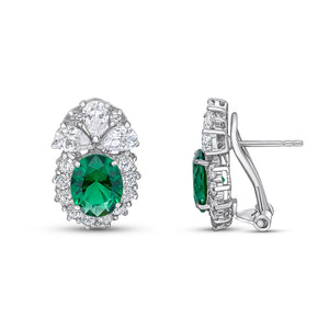 Olga Earrings (Emerald)