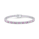 Cressida Bracelet (Pink/White)