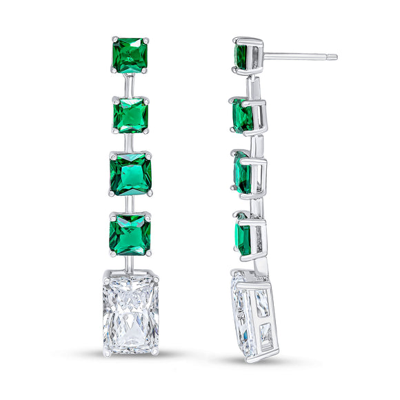 Nova Earrings (Emerald)