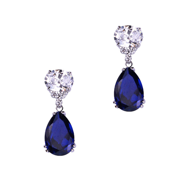 Lorelei Earrings (Sapphire)