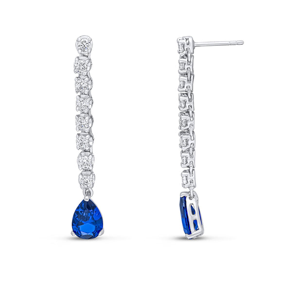 Maddy Earrings (Sapphire)