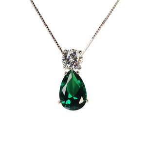 June Pendant (Emerald)