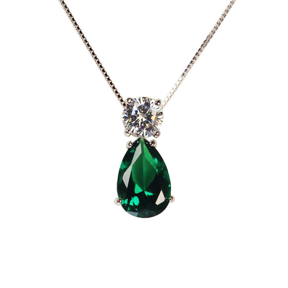 June Pendant (Emerald)