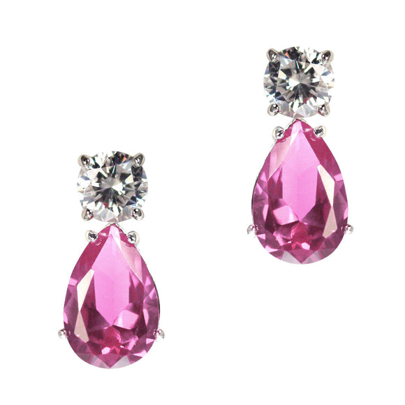 June Earrings (Pink)