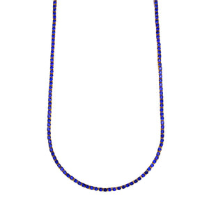 Vicky Necklace (All Sapphire)